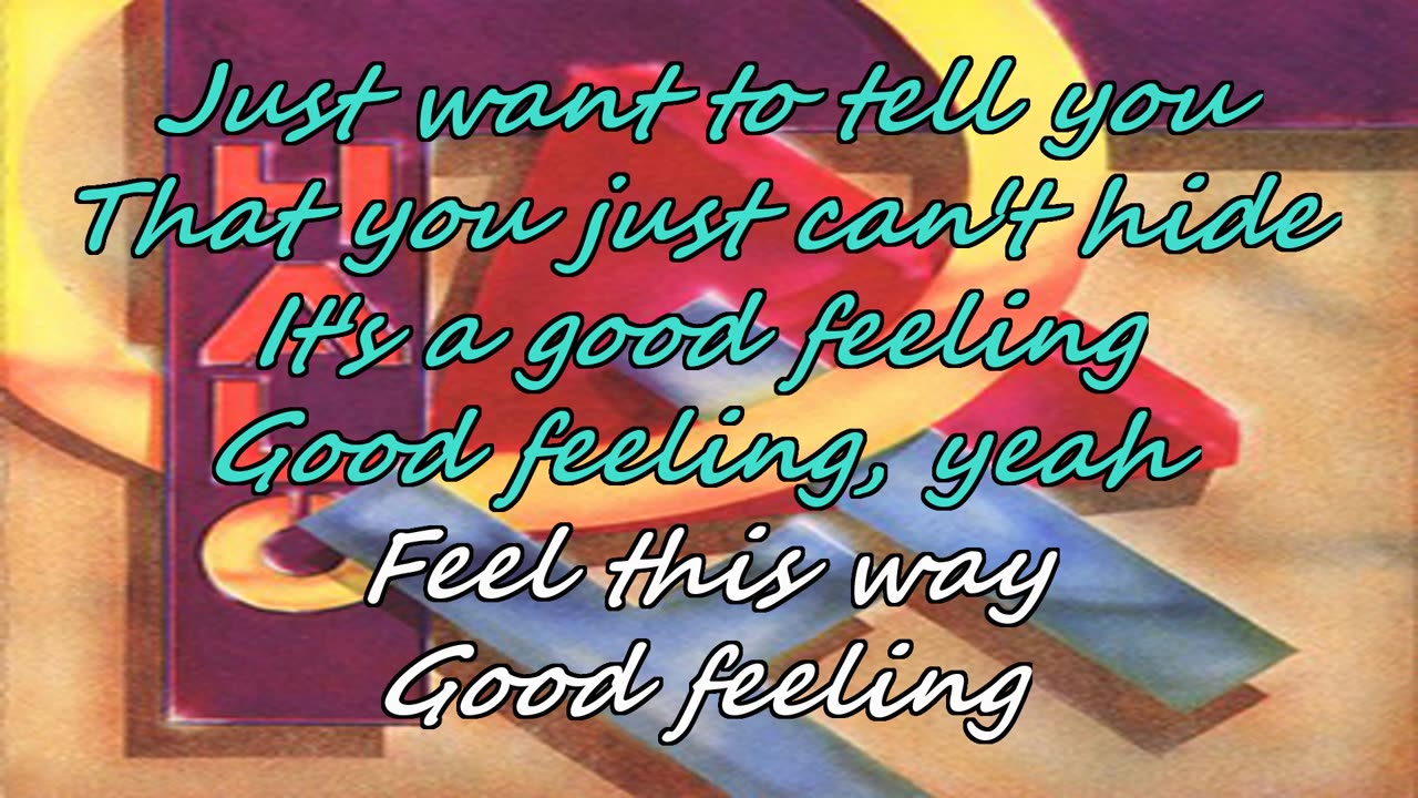 Halo - Good Feeling {all I wanna karaoke}