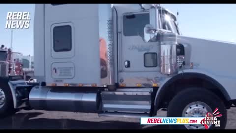 Latest on U.S. Trucker Convoy as it Approaches Washington DC