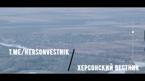 Údery ruských raket v chersonské oblasti