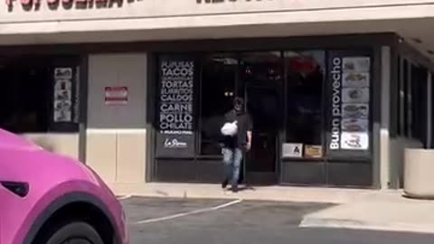 Millionaire guy blessed a random guy who paid for his food