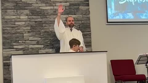 January 24, 2020 - Baptism of Bryton Moody