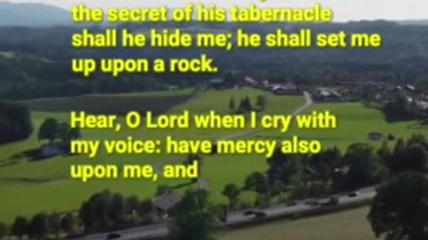 { Psalm 27 } | Scourby Audio Bible Verses with TEXT