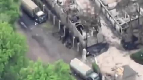 Video of the failed Russian crossing of the Severskyi Donets river near Bilohorivk