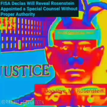 Goodbye Mr. Rod Rosenstein