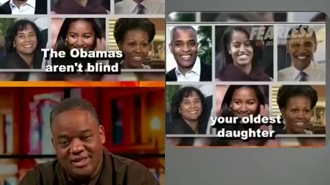 🚨🚨🚨Why do Obama’s daughters look exactly like the Obama foundation's...