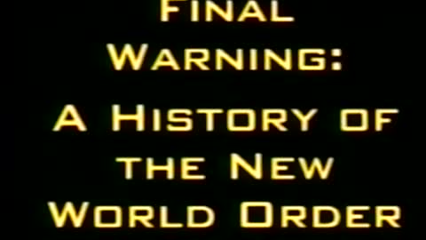 David Rivera - Final Warning: A History of the New World Order