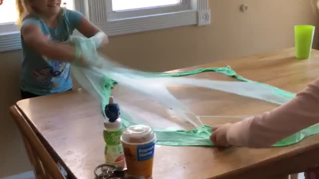 Huge Slime bubble video!!