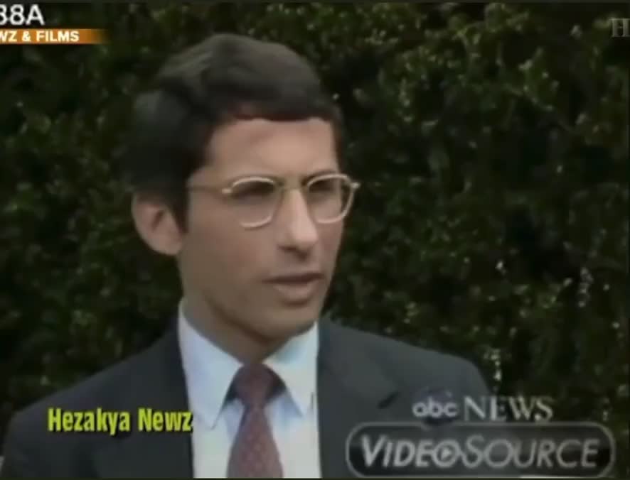 FLASHBACK: Fauci Says Kids can Get AIDS From Casual Contact