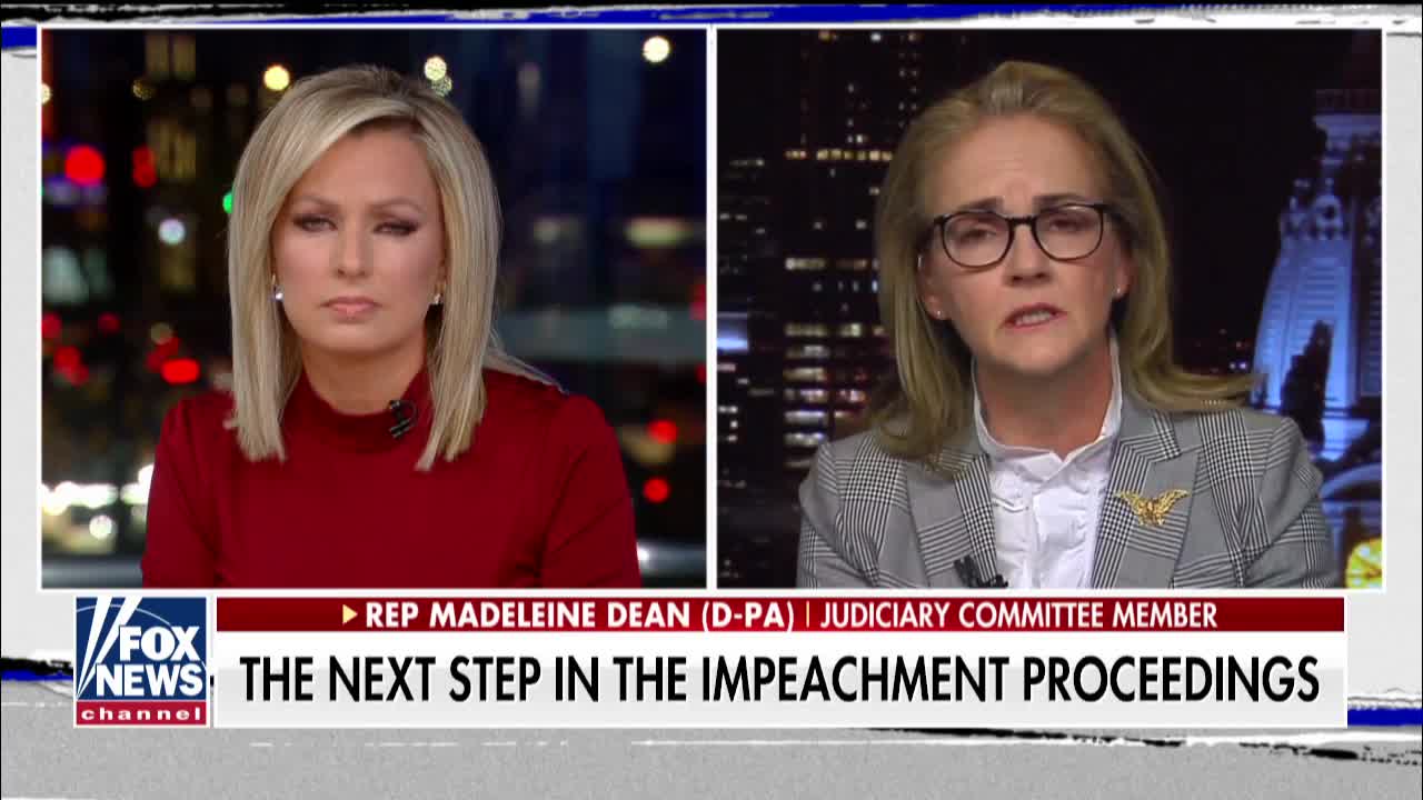 Fox News host challenges Dem Rep. over impeachment hearings