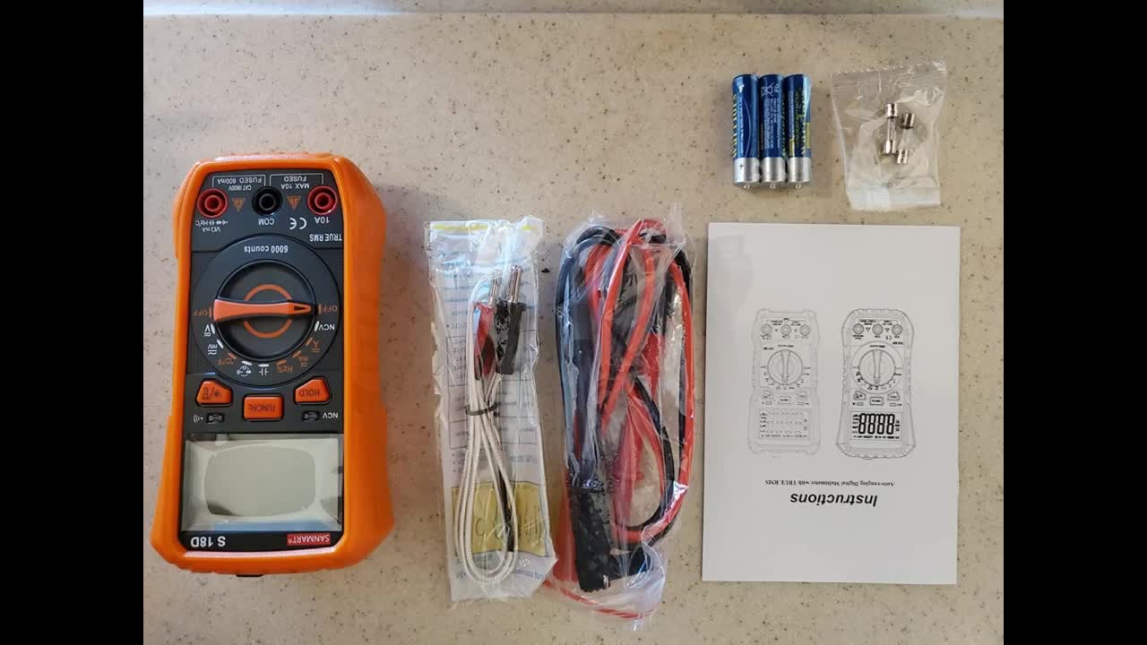 Review: Digital Multimeter Tester, Electrical Voltmeter Tester, Volt Multi Meter, Car Battery T...