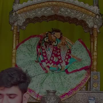 Live Radha Rani Arti Darsan Ladli Ji Maharaj Barsana