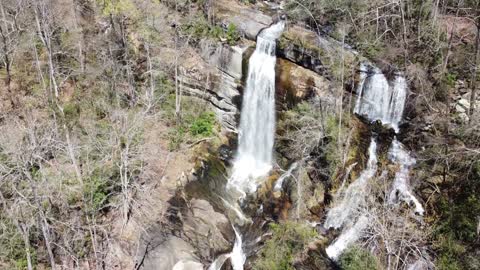 Twin Falls, Reedy Cove Falls, Eastatoe Falls