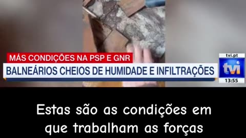 As más condições das nossas forças de segurança. ACORDA PORTUGAL
