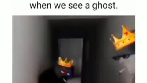 🤣 when Me And My Friend see a Ghost 😂😂