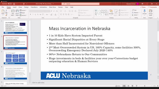 Decarcerate Nebraska