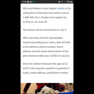 When they need Sweepstakes to get takers...