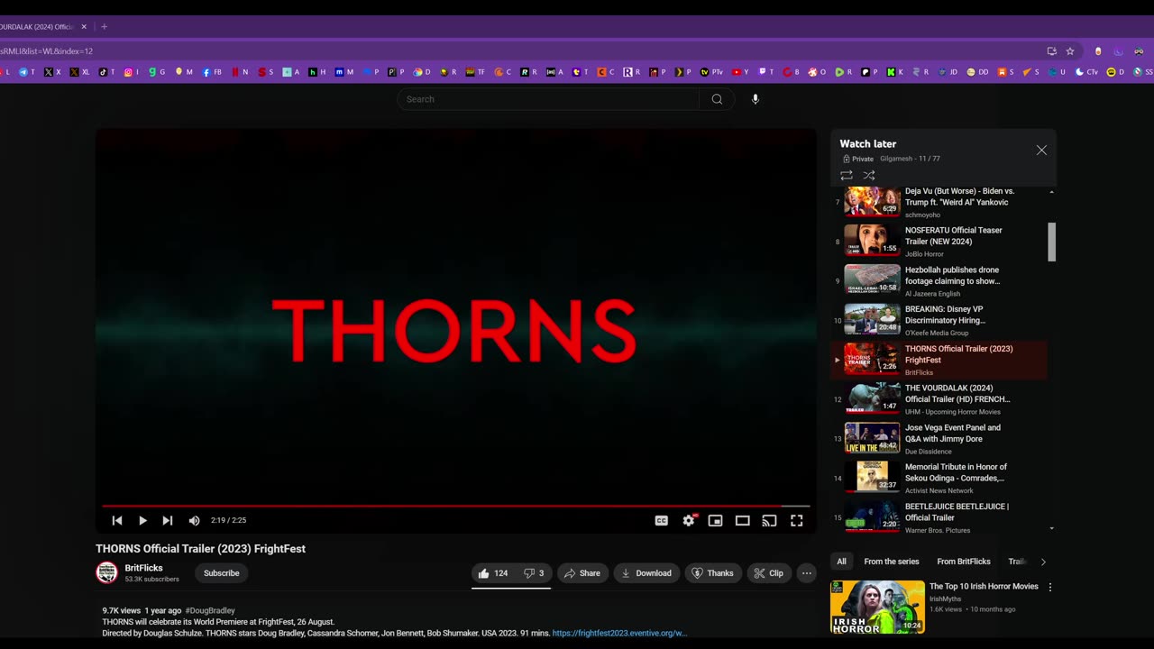 Thorns trailer looks great