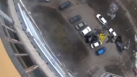 Russian cluster munitions landing in civilian areas in Kharkiv part 2