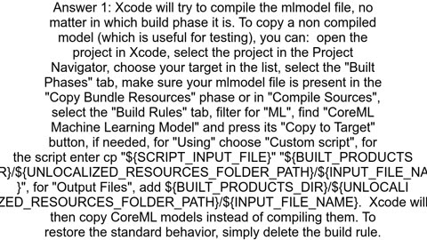 How to add uncompiled mlmodel to Xcode UnitTests bundle