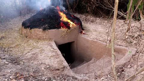 Build The Underground House in WildBuild