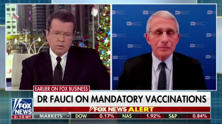 "I Never Liked The Idea Of Forcing": Fauci LIES About Mandate Support