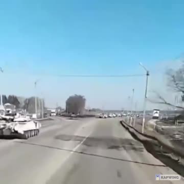 Hundreds of additional Russian tanks & IFV's moving towards Belgorod - Kharkiv region of Ukraine