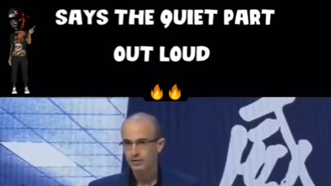 WEF Puppet - Yuval Noah Harari – Accidentally Says the Quiet Part Out Loud