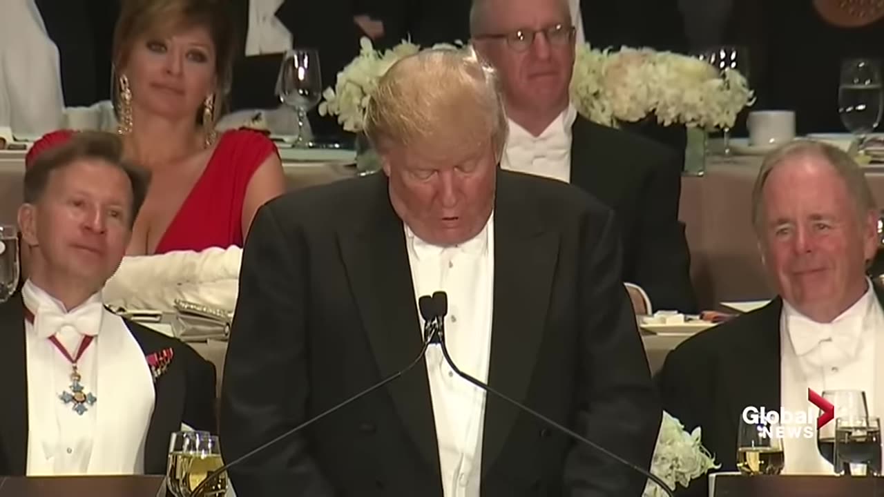 Donald Trump Roasts Hillary Clinton At The Al Smith Charity Dinner