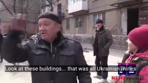 Ukrainian Army Shoot Russian Civilians - Media is Silent