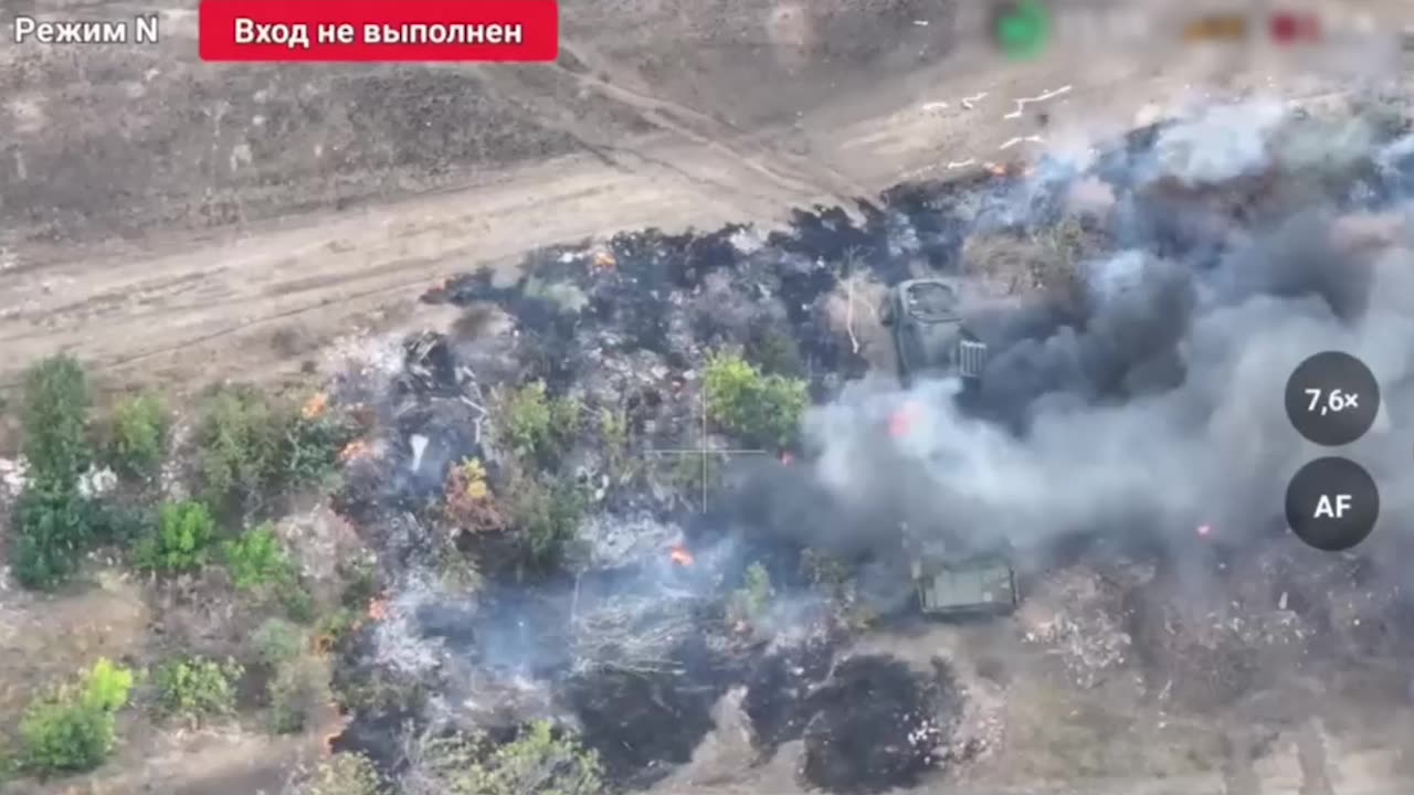 🇷🇺🇺🇦And immediately another abandoned M2A2 Bradley