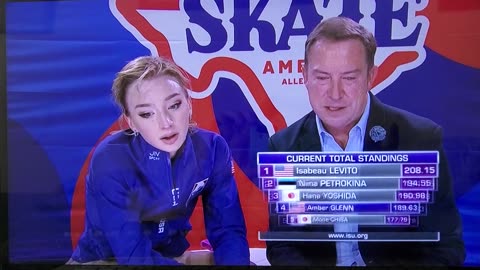 2023 Skate America Glenn FS Reaction