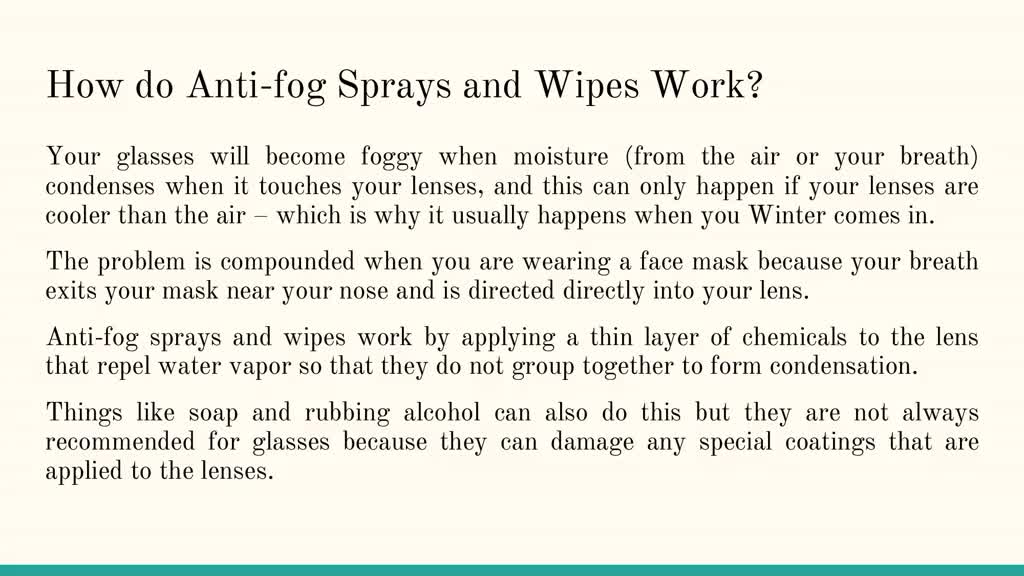 Best Anti Fog Sprays In India