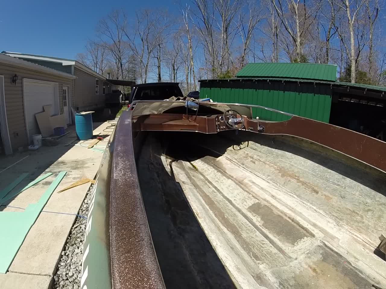 1973 Sidewinder jet boat restoration, part 5