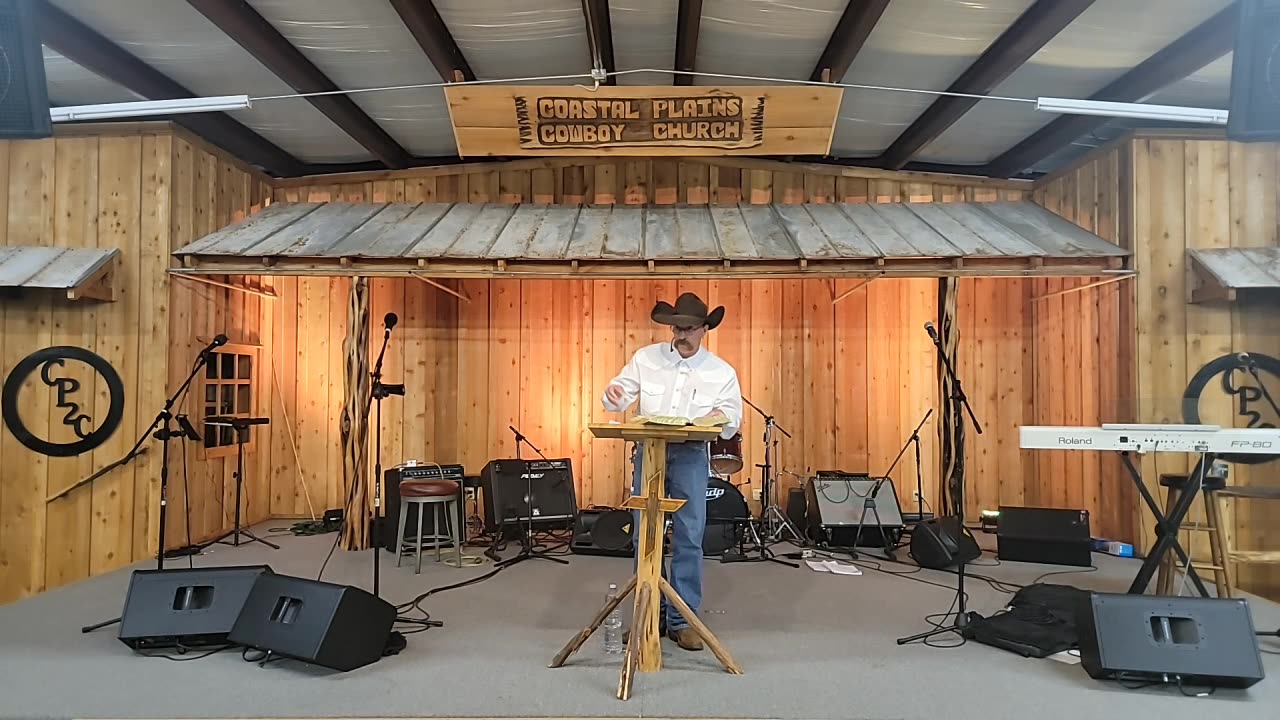 06/23/2024 - Coastal Plains Cowboy Church - Pastor Tadd Mann with "Almanac"