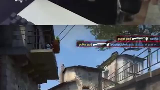 CS:GO Double kill with a Guitar Hero Guitar