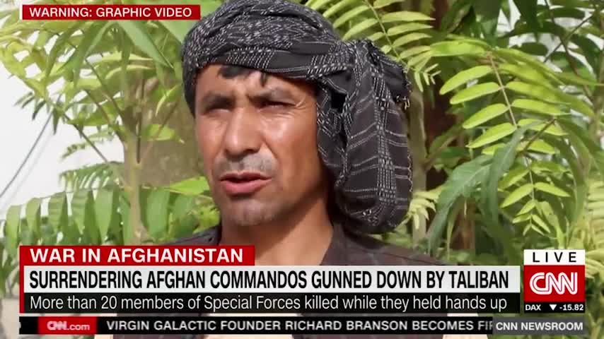 Video shows 22 Afghan commandos executed by the Taliban