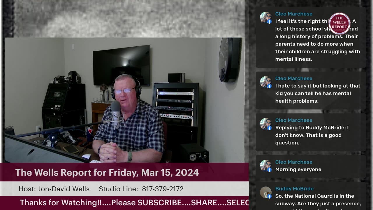 The Wells Report for Friday, March 15, 2024