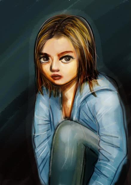 I'm drawing one of my favorite singers