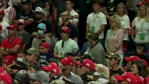 US Rushes Trump Oklahoma Rally. Source Part 7 of 8