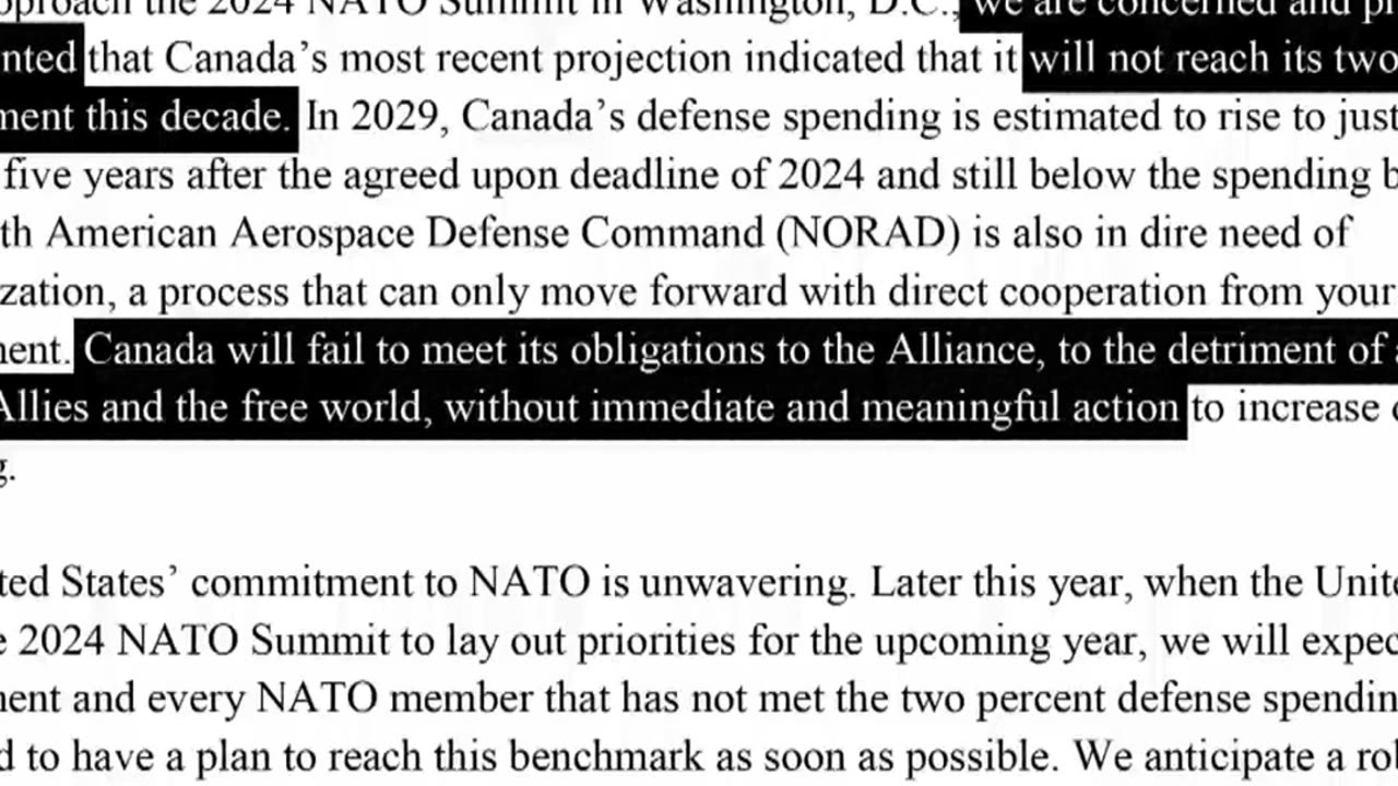 Trudeau Cannot Meet NATO Targets Because of Spending On Migrants