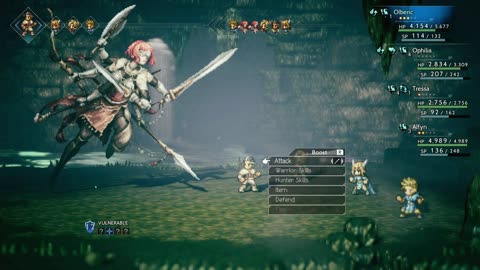 Octopath Traveler - Warbringer Battle