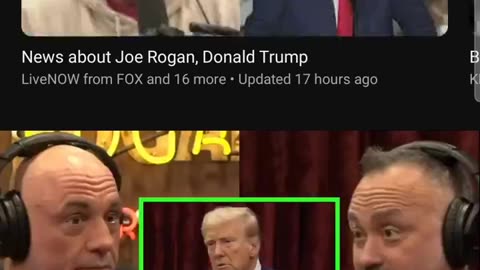 The Joe Rogan/Trump Interview No Longer Shows Up in YouTube Search Results