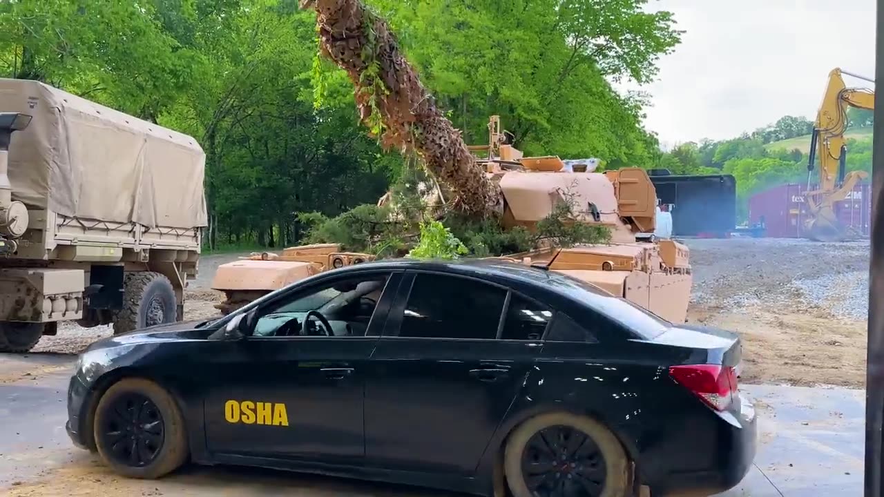 Laws Don't Apply To Me... I Own A Tank.