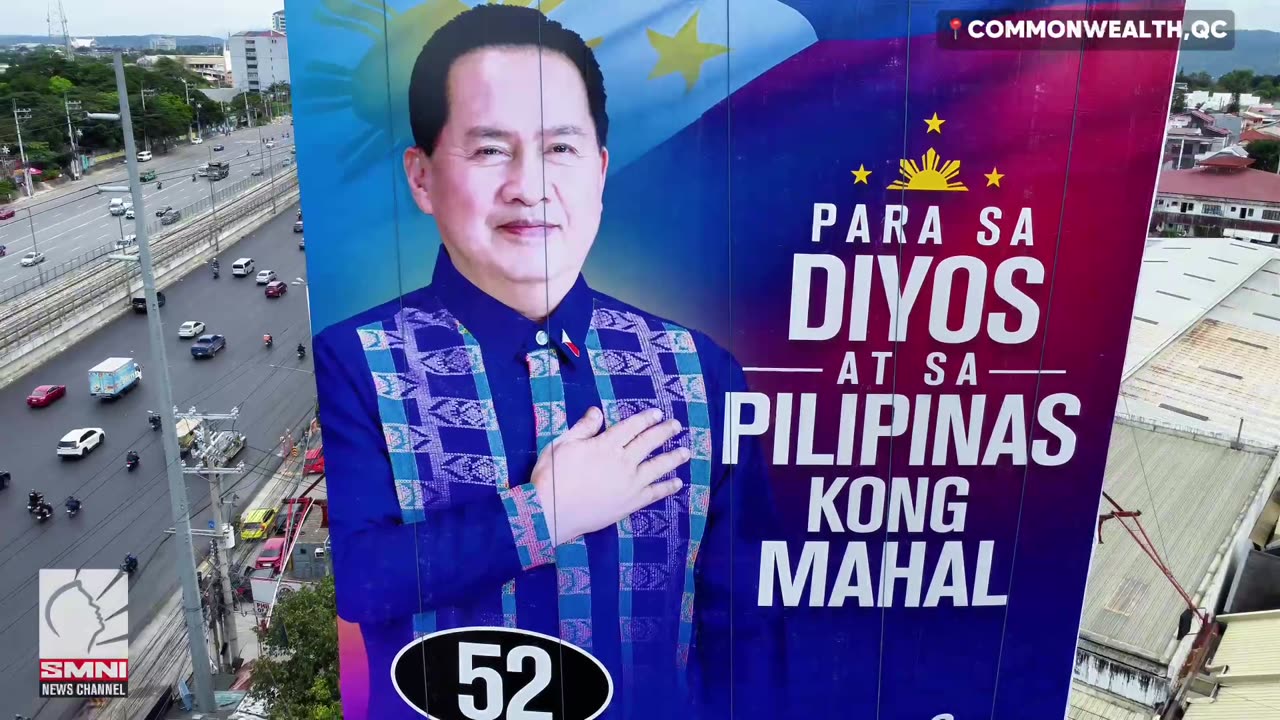 Billboard ni Pastor Apollo, naitayo na rin sa Commonwealth, Quezon City