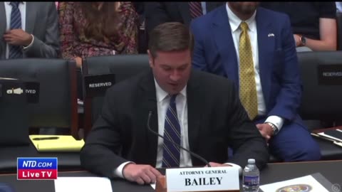 Attorney General, Bailey of Missouri dropping bombs: