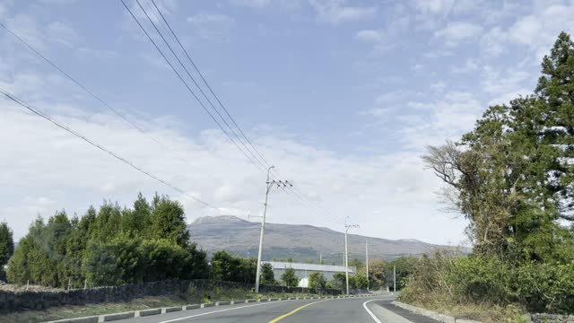 Blue sky of jeju island 2