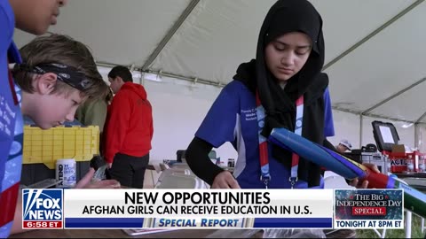 Group of immigrant children compete in the world's largest student rocket-building competition