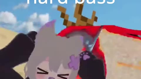 VRChat mixed with sugar and Russian Hard Bass is a good time