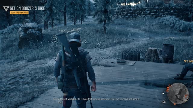 Days Gone - Riding the Open Road Quest Walkthrough - Getting Boozer his Bike