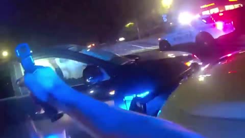 Triple attempted murder suspect gets pit maneuvered while fleeing